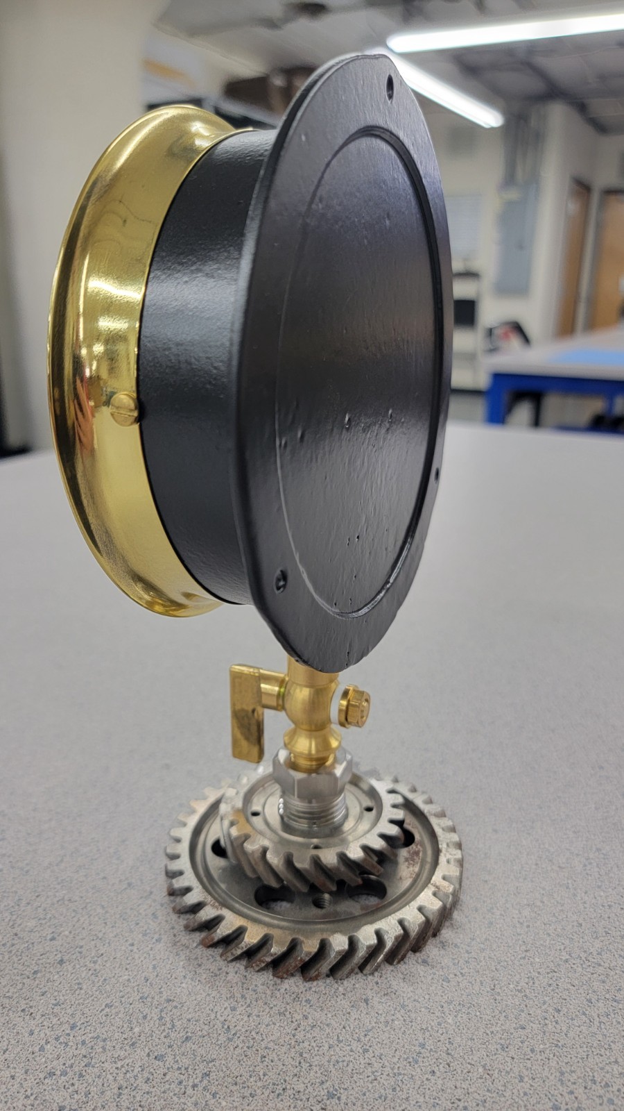 Antique Steam Pressure Gauge
