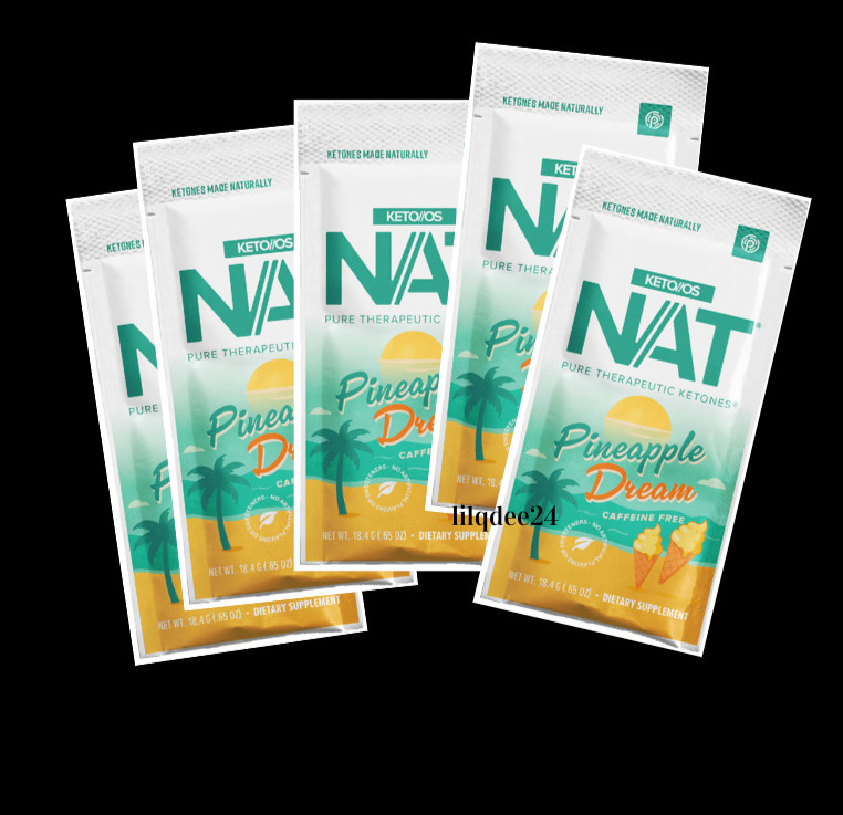 🔥Pruvit Keto OS NAT Ketones Pineapple Dream Caffeine Free 5 Pk Exp 2027 NEW