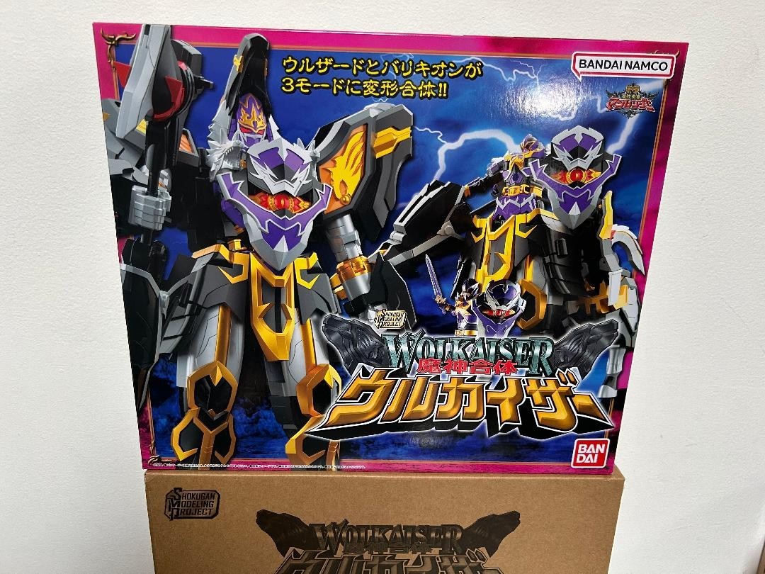 Super Minipla SMP Mystic Force Mahou Sentai Magiranger WolKaiser Megazord