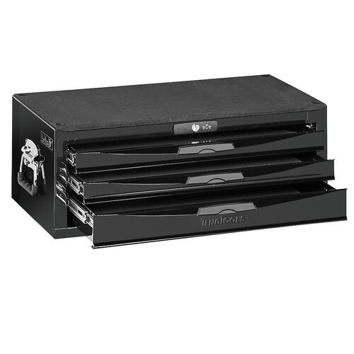 Teng Tools 26 Inch PRO Middle Box 3 Drawers Black TC803NBK