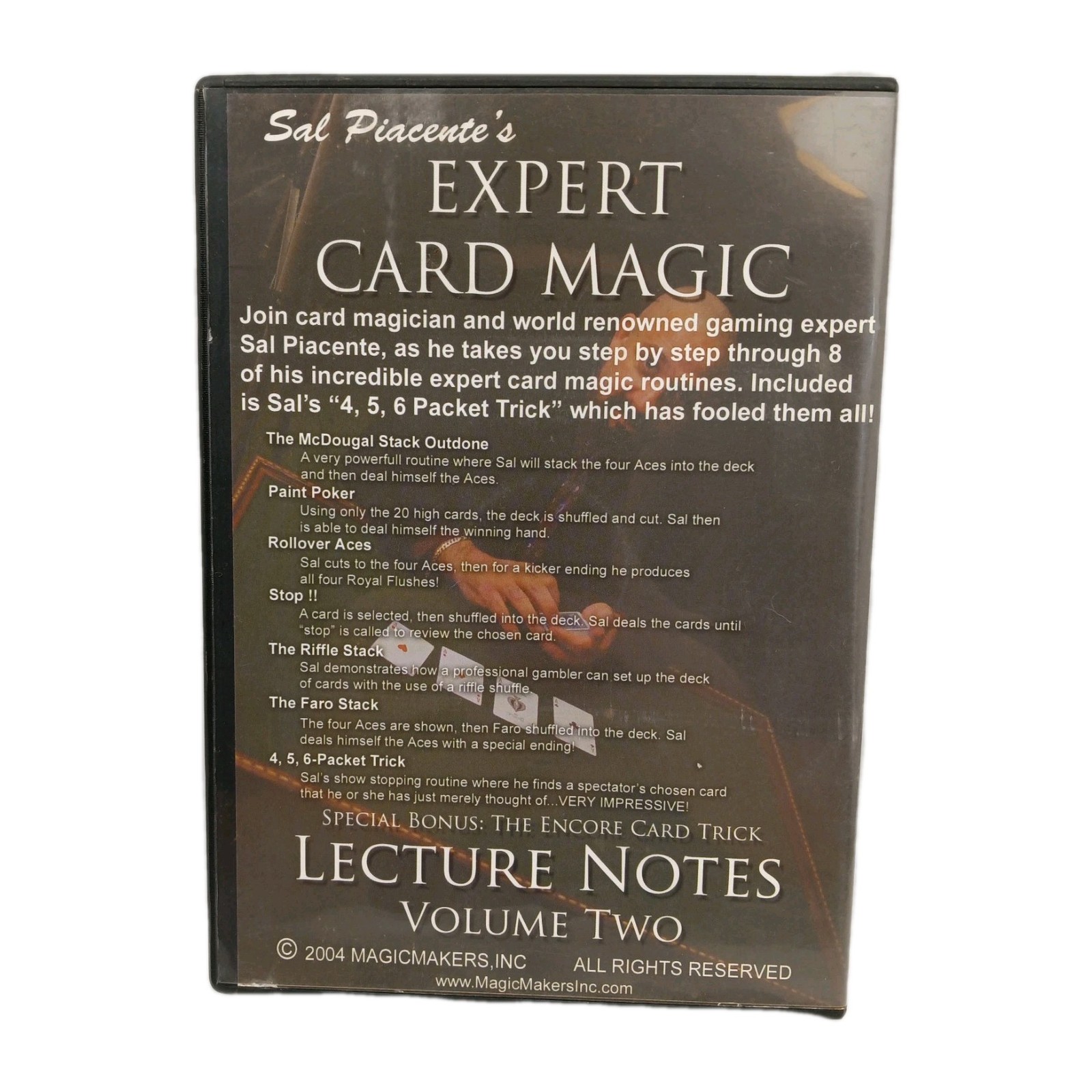 Sal Piacente's EXPERT CARD MAGIC VOLUME TWO