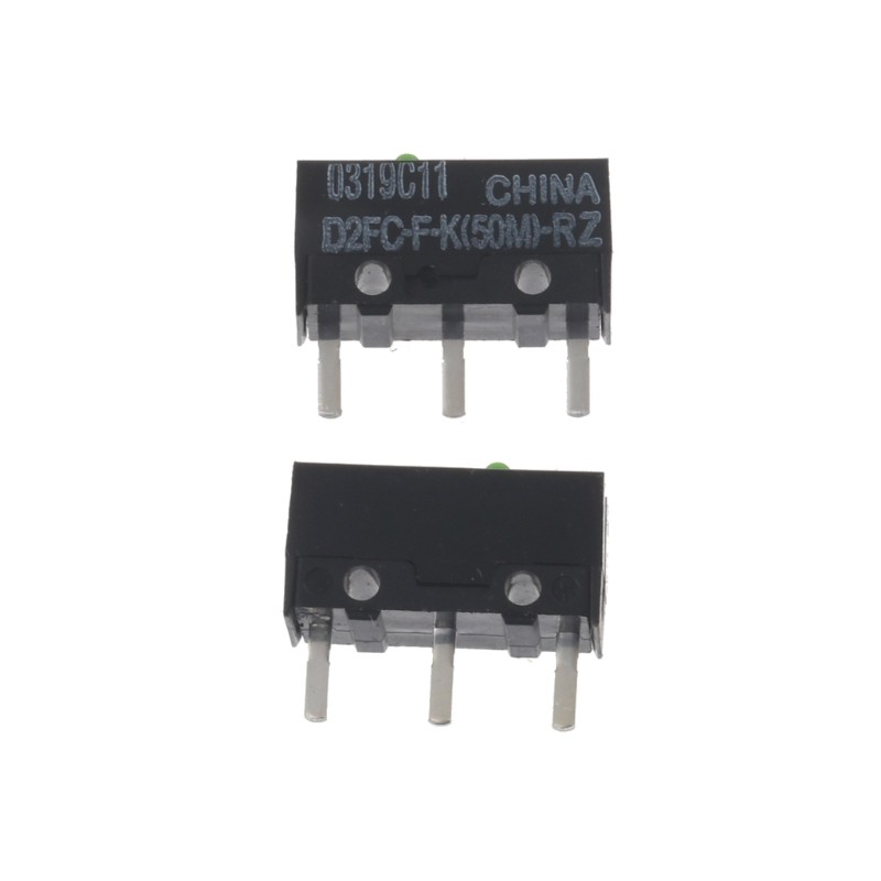 2 Pieces Mouse Micro Switch Fretting Button Suitable for Mouse