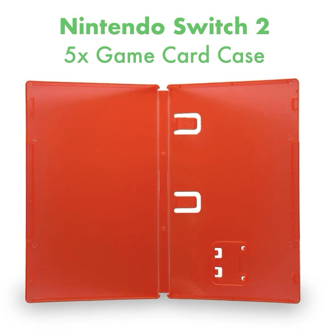 5x Nintendo Switch 2 Replacement Game Card Case - New
