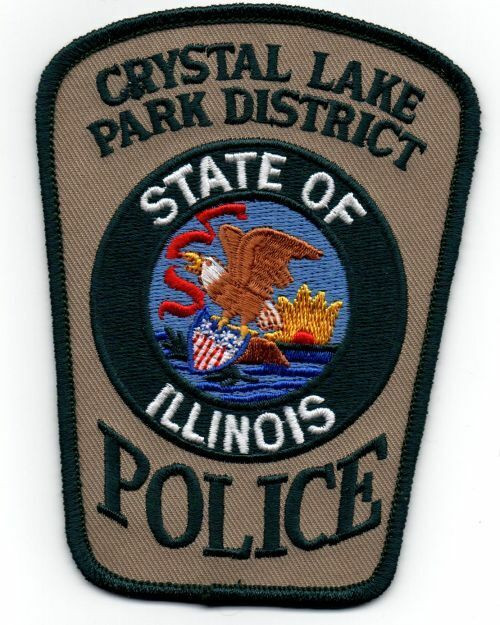 ILLINOIS IL CRYSTAL LAKE PARK DISTRICT POLICE NICE SHOULDER PATCH SHERIFF