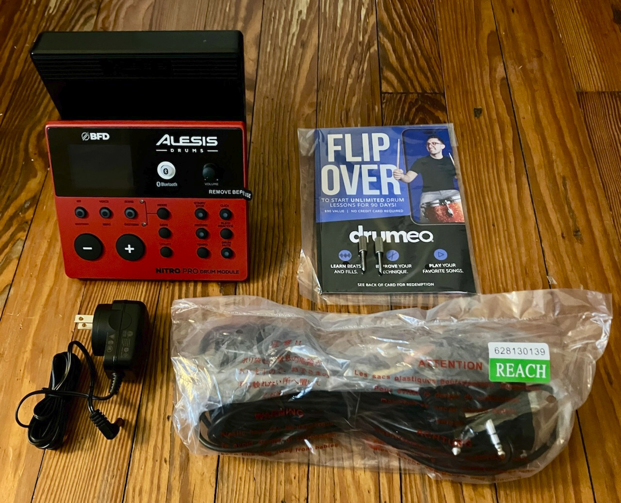 Alesis Nitro Pro Module NEW w/Snake Cable & Power Supply