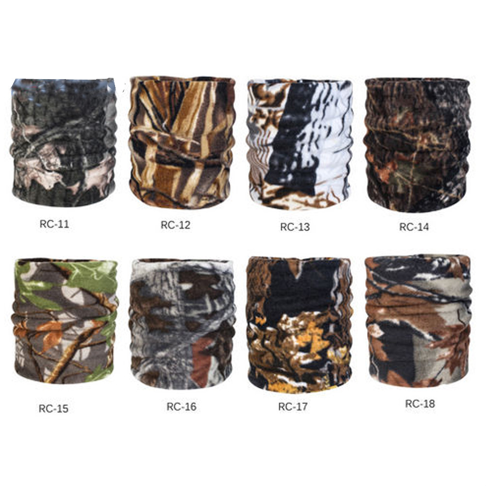 Winter Thermal Fleece Neck Gaiter Outdoor Warmer Hunting Ski Face Cover USA