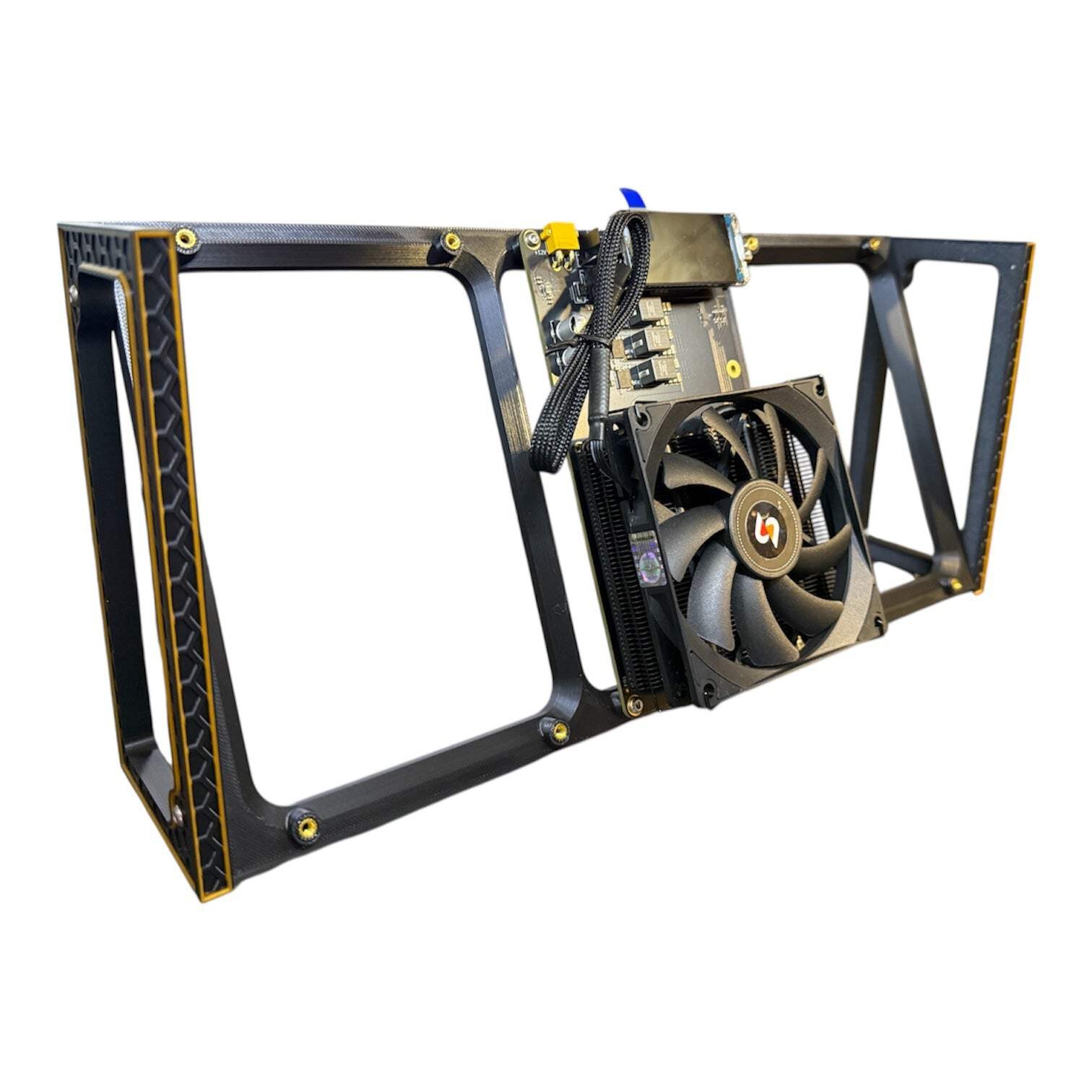 NerdQaxe++ Bitcoin Miner Stack - Stackable Display Racks