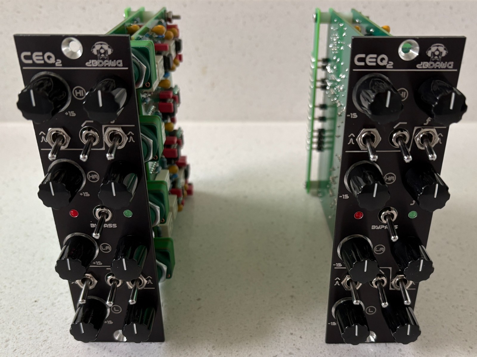 dBDawg Audio CEQ2 (Calrec PQ1549) 500-series EQ pair