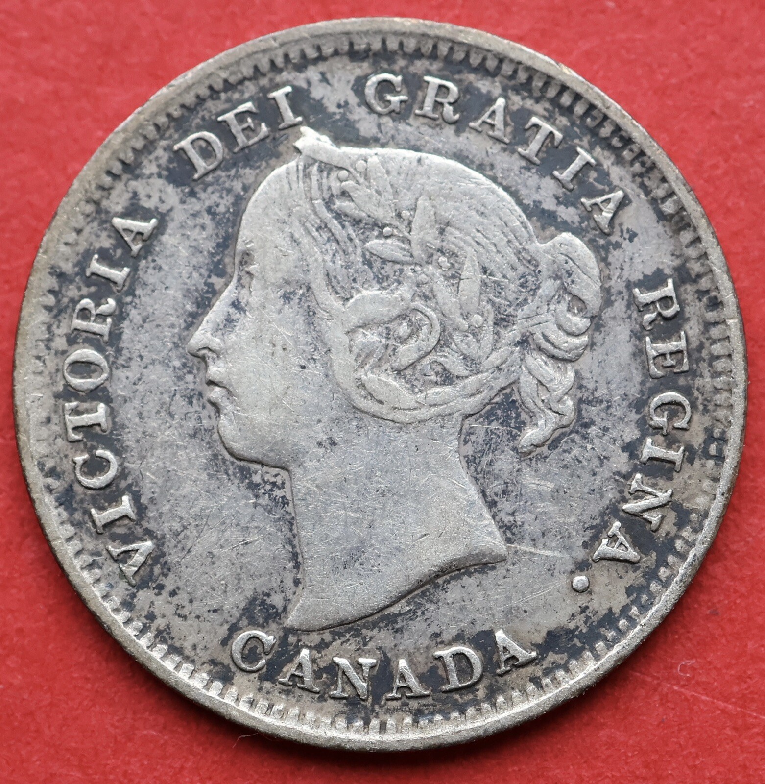 1889 Canada 5 Cents - VF/EF - Lot#1527