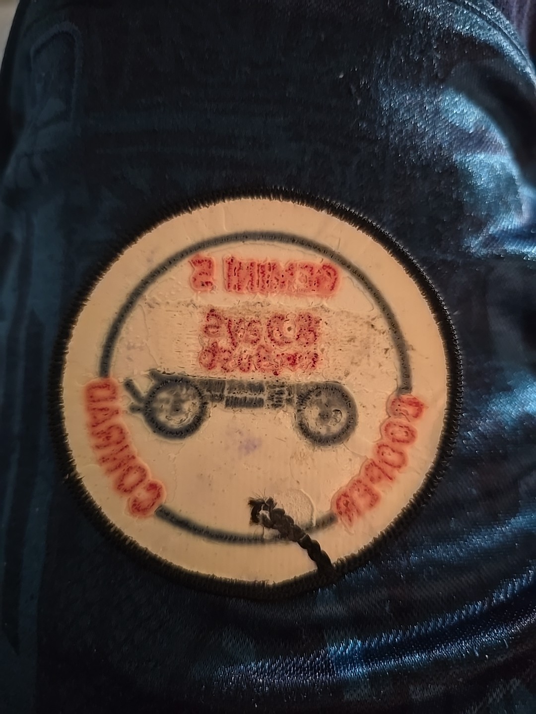 Vintage NASA Program Gemini 5 8 Days Or Bust Cooper Conrad Patch