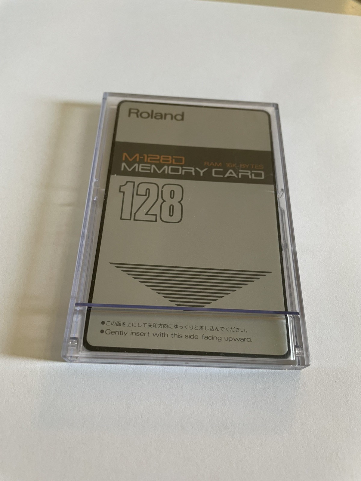 Roland M-128D Vintage Memory Card (New Internal Battery)
