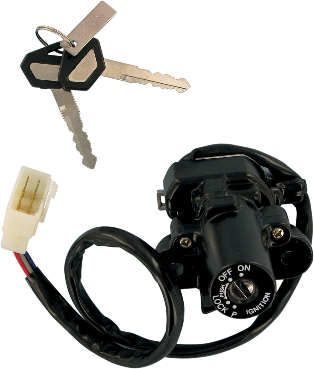 EMGO 40-80624 Kawasaki Ignition Switch with Key Replacement Electrical Part