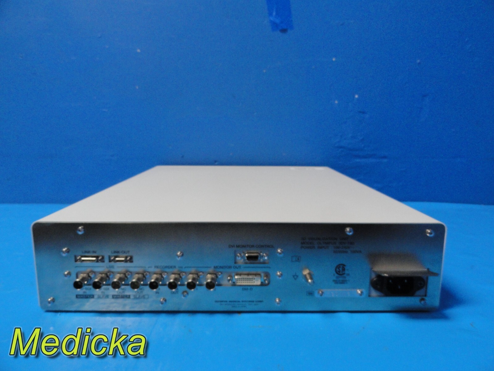 Olympus 3DV-190 3D Visualization System Console W/ Cables ~ 32067
