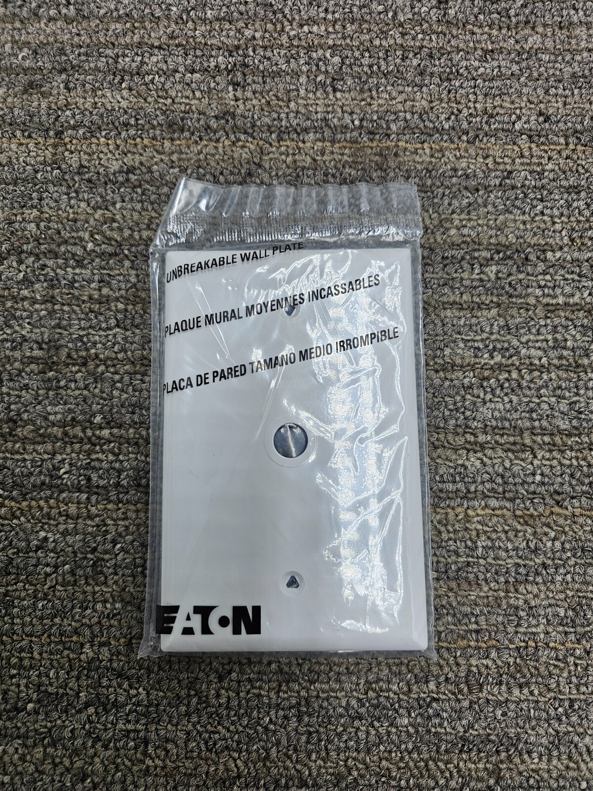 (QTY 20) Eaton White 1-Gang Phone .406" Unbreakable Mid-Size Wallplate Box PJ11W