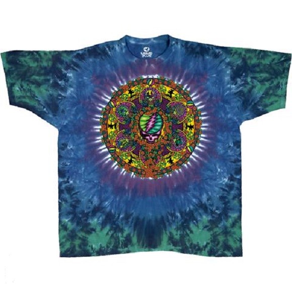GRATEFUL DEAD Celtic Mandala Tie Dye T Shirt M, L, XL, 2XL T-Shirt- Brand New!!