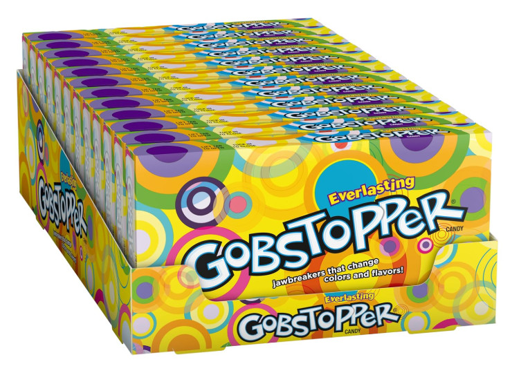 Wonka Gobstopper Everlasting Candy Jawbreaker Candy 5 oz Pack of 12