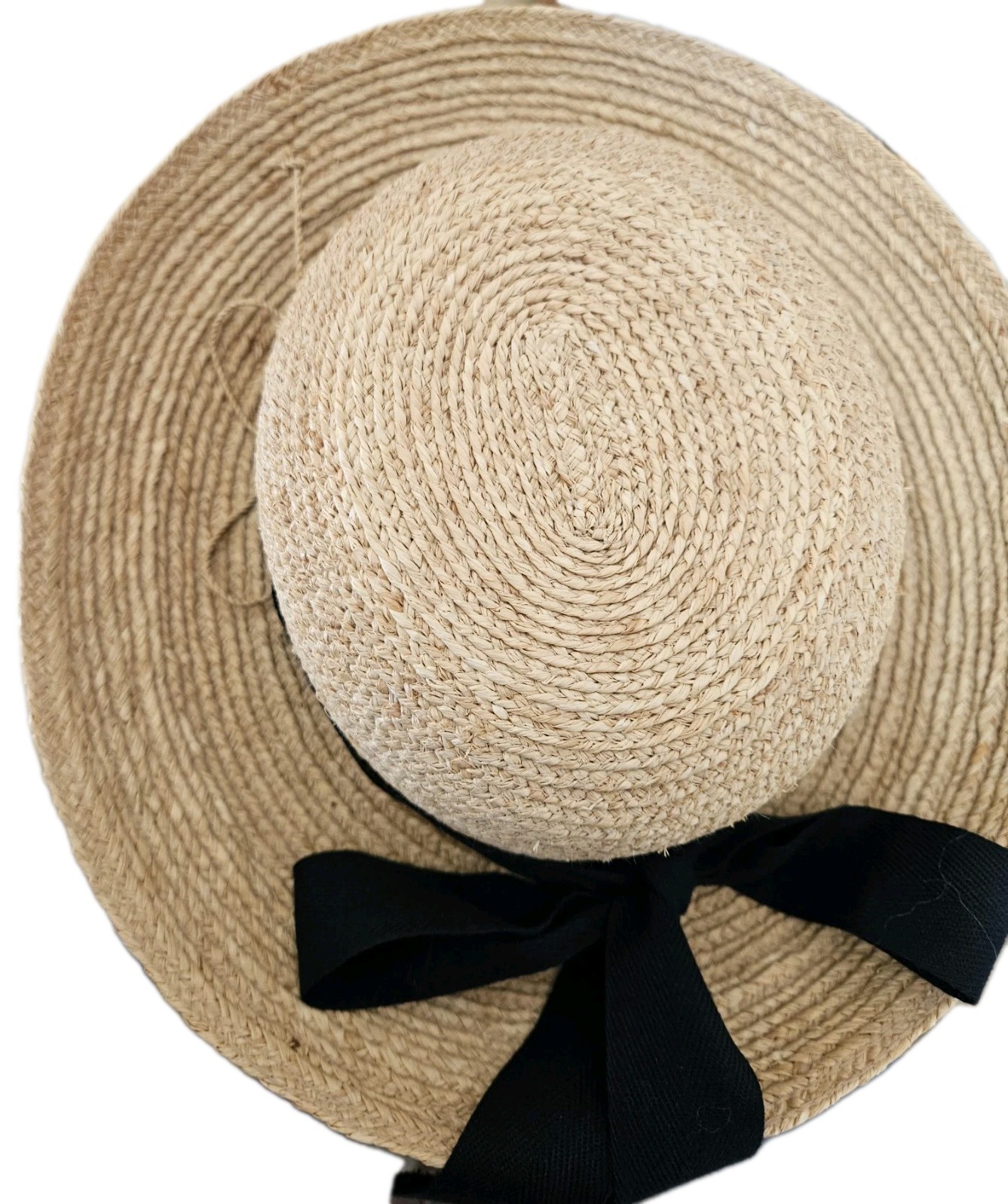 Helen Kaminski Raffia Straw Hat Made In Australia 22 inch & 1/2