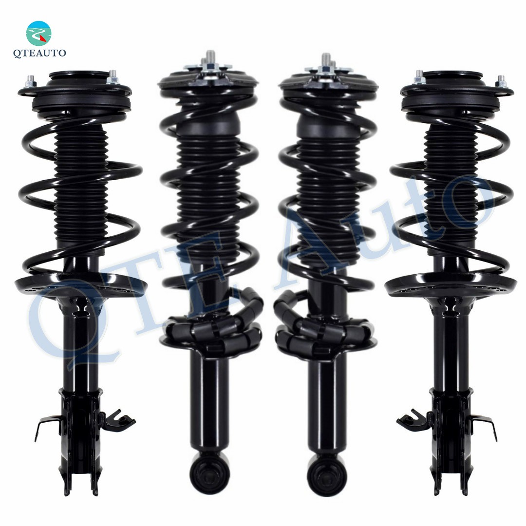 Set 4 Front-Rear Quick Complete Strut-Coil Spring For 2017-2019 Subaru Impreza