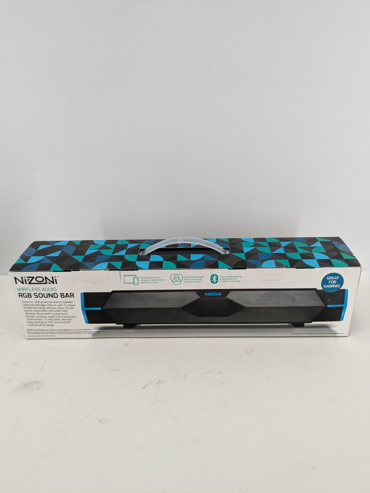 Nizoni Wireless Audio RGB Soundbar