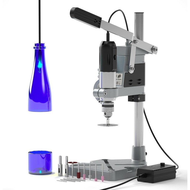Electric Glass Bottle Cutter, Glass Plastic Cutting Kit, Cutting Tool