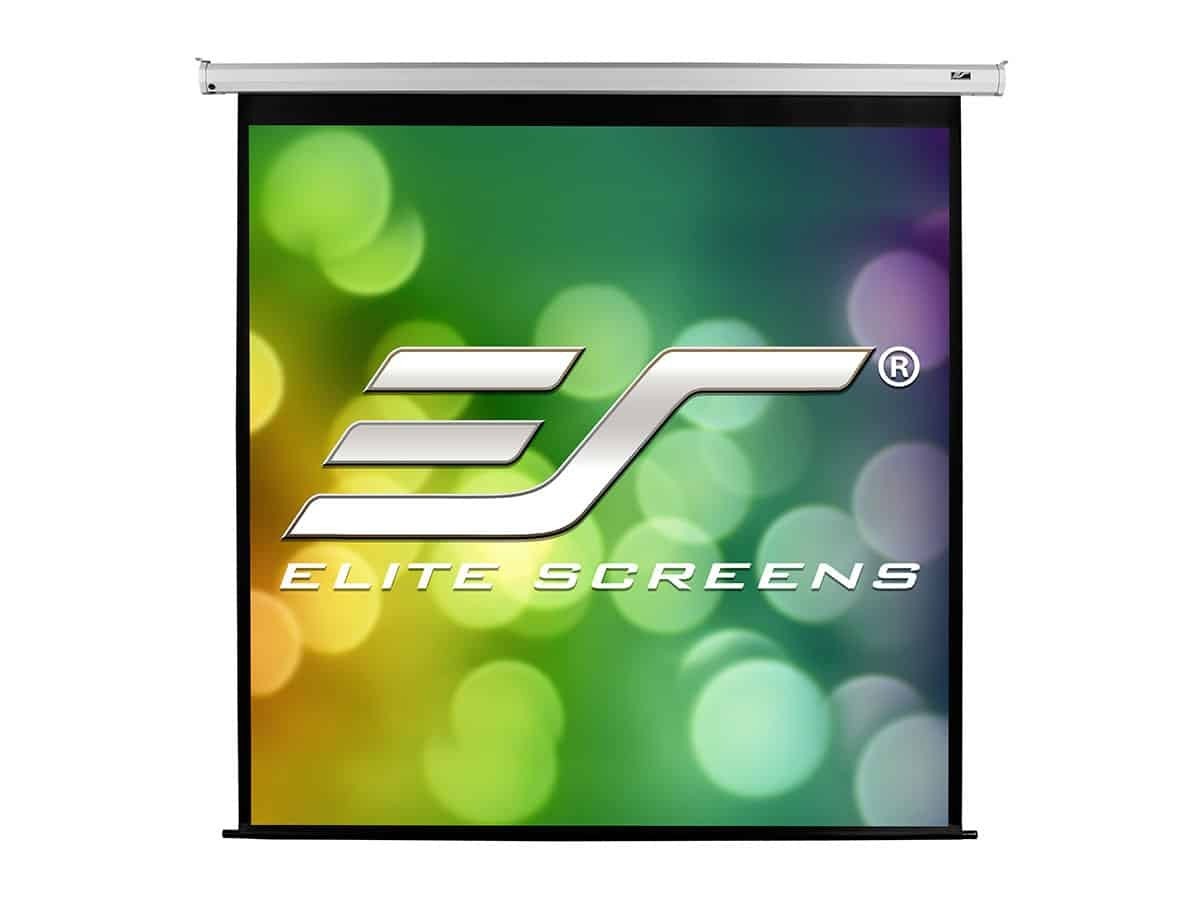 Elite Screens VMAX150XWV2 150” Motorized Electric Projector Screen w/ Remote