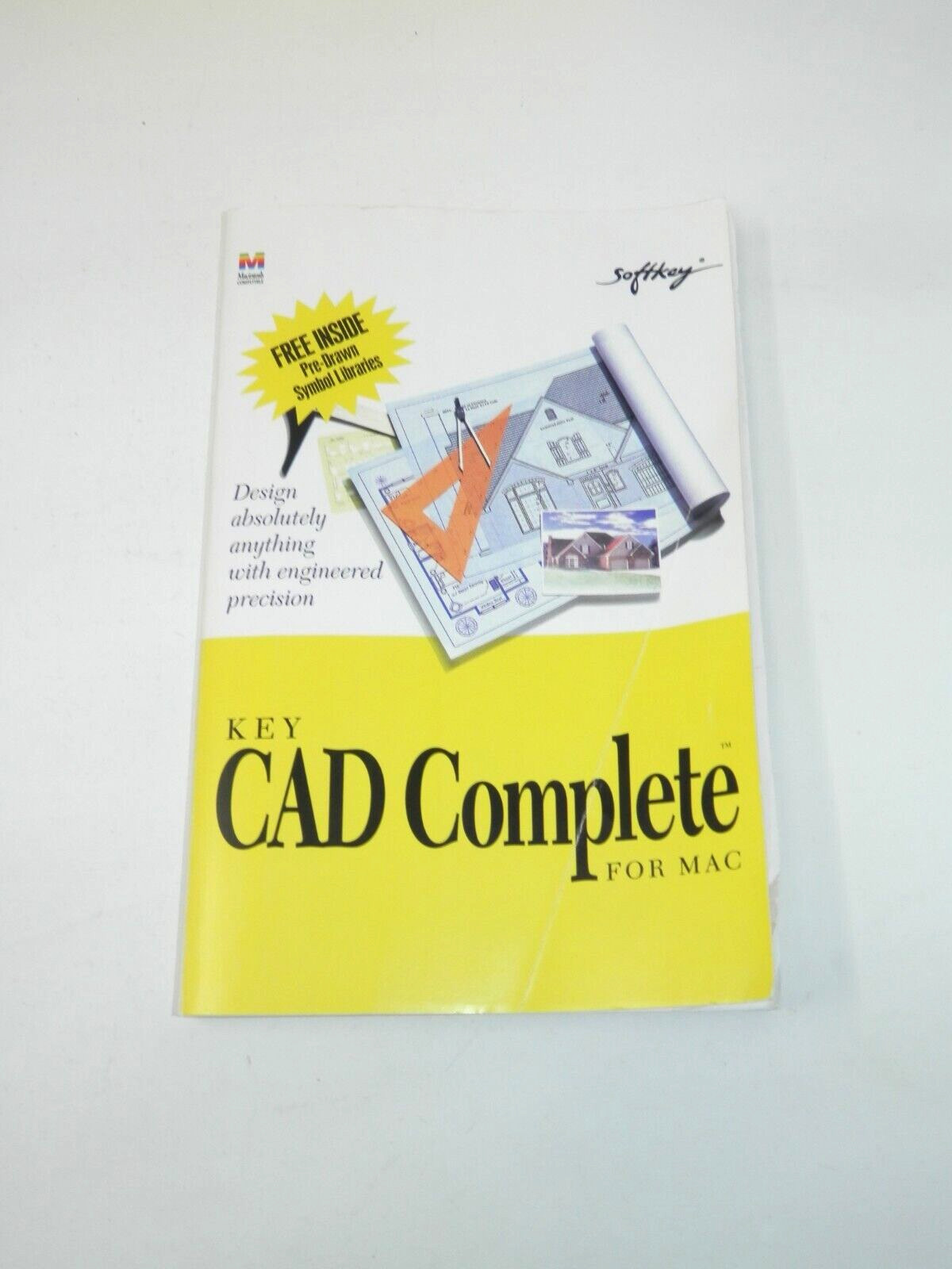 Key CAD Complete for Mac Version 1.5 • 3.5" Floppy Big Box 1994 Vintage Software