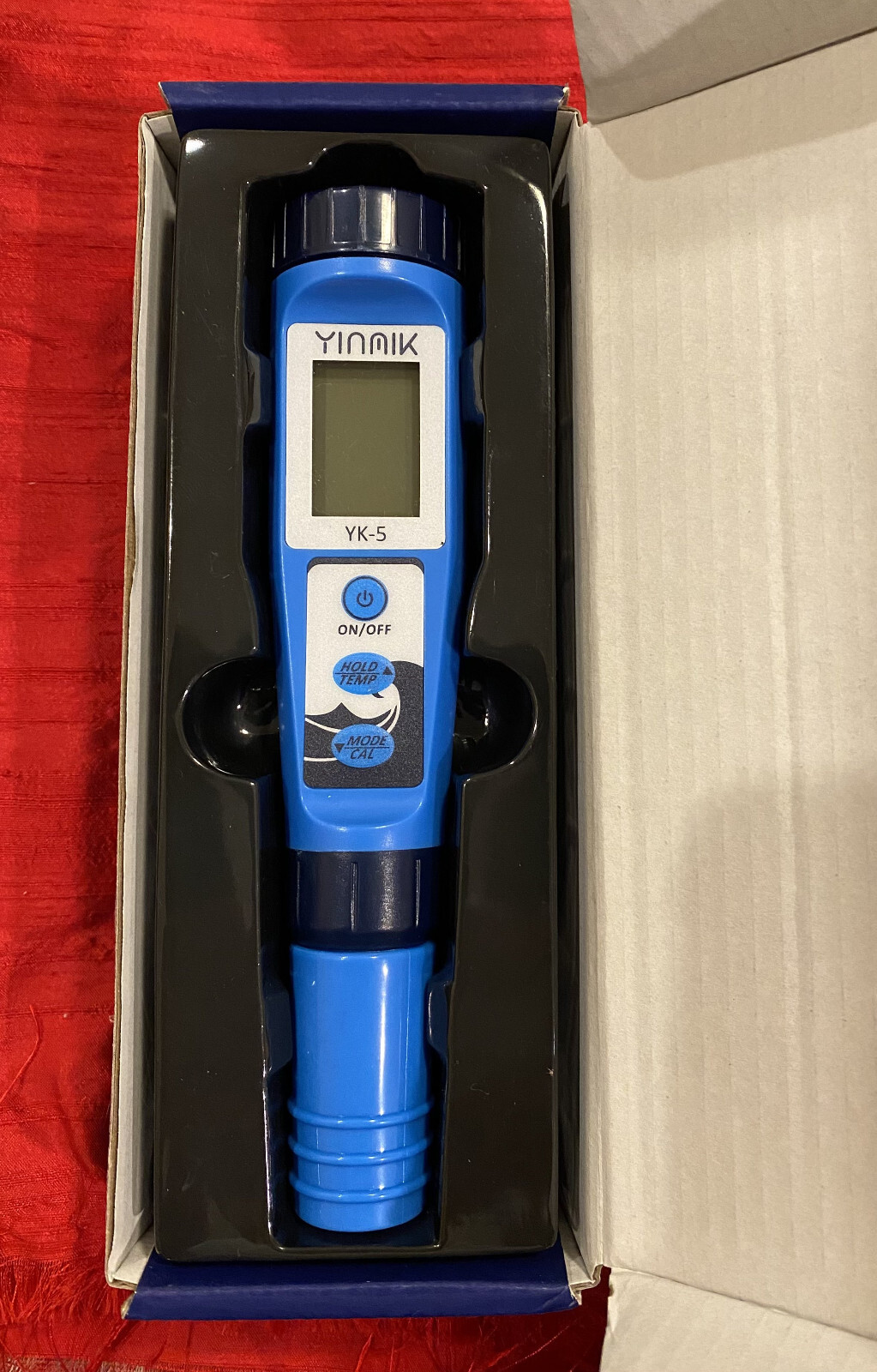 Yinmik multfunction 5 in 1 pH Salinity EC TDS Temperature Meter YK-5 Pool Spa Aq