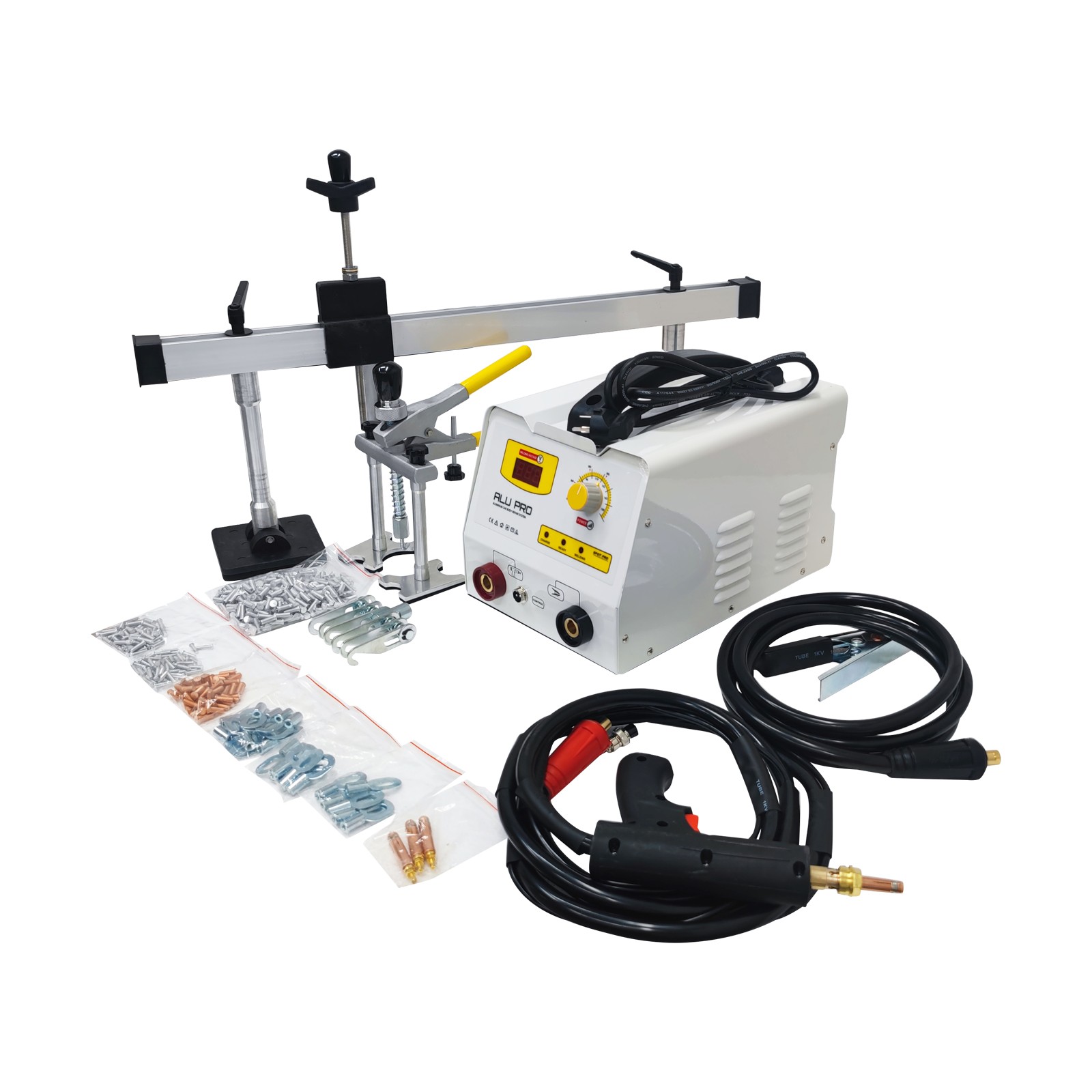 Aluminum Dent Pulling Machine Car Auto Repair Machine 220V Dent Puller Welder