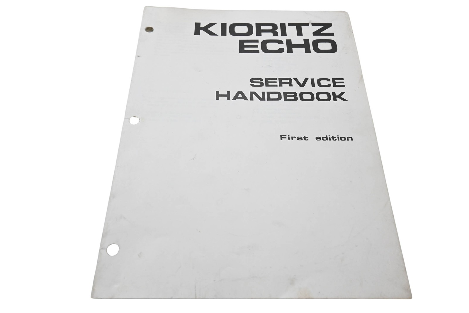 OEM Echo RU025-34 Kioritz Echo Service Handbook First Edition