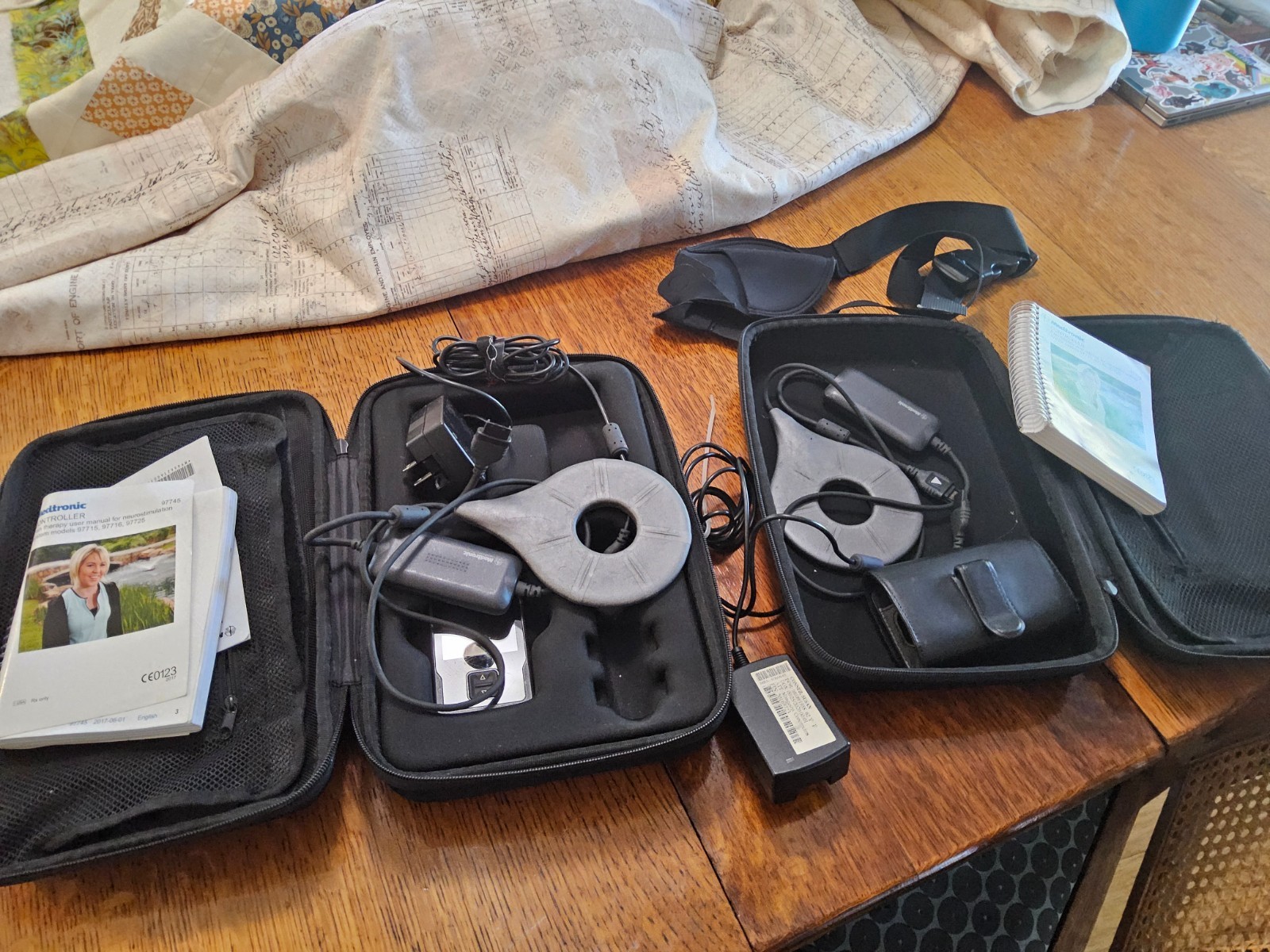 2  -Medtronic 97745 Spinal Cord Stimulator Remote Control W/ Battery and charger