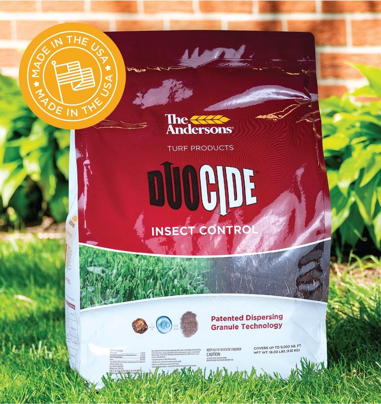 DuoCide Professional-Grade Granules - 9000 sq ft