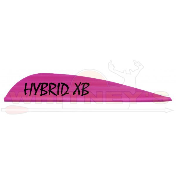 AAE Archery Hybrid XB Vanes - Hot Pink - 100pk - HYXBHP100
