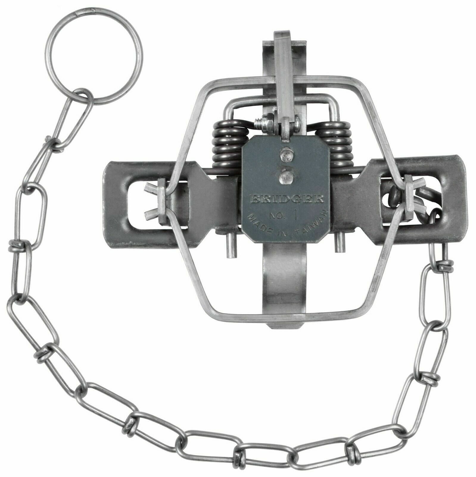 2 Bridger #1 CS Coilspring Trap Trapping Supplies 2 Traps