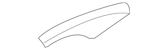 Genuine Nissan Roof Luggage Carrier Side Rail Cap 73870-1JA0A