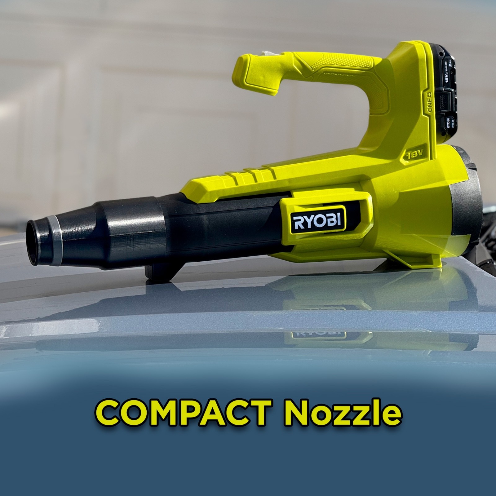 Car Drying Nozzle for RYOBI 18V ONE+ 250 CFM Blower P21011VNM, P21011