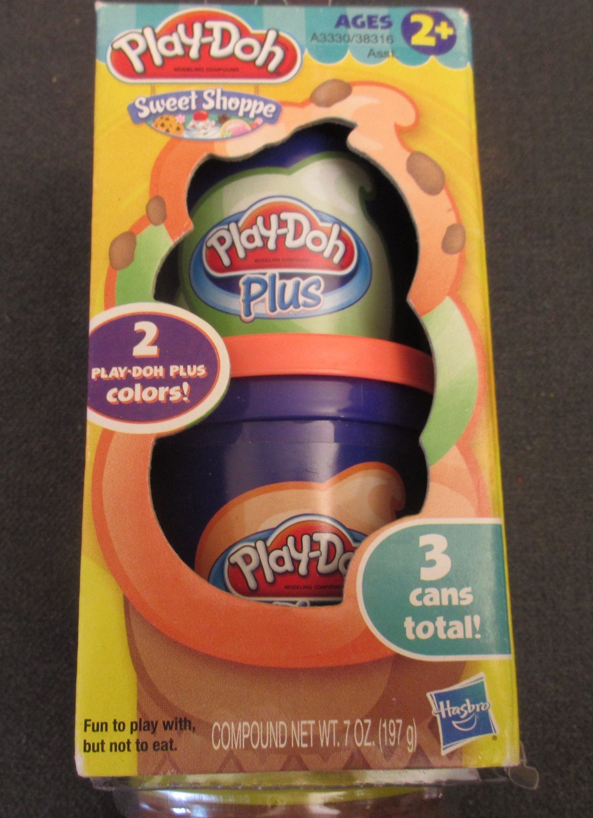 Play-Doh Bulk Multi Colors 3-Pack of Non-Toxic Modeling Compound, 7-Ounce Total