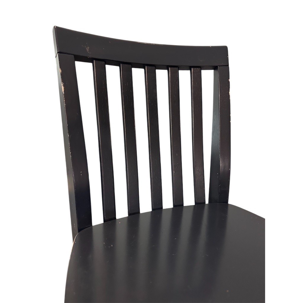 Pottery Barn Carolina Kids Chair Set of 2 Navy Slat-Back Wood Dining. $198 Orig.