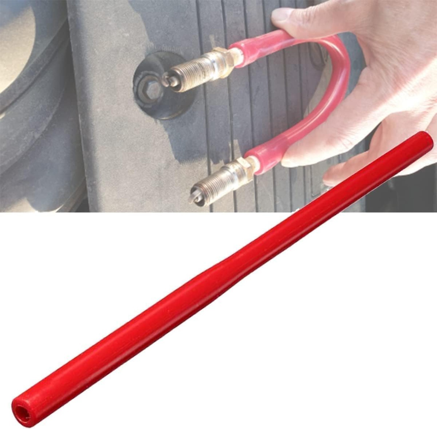 VICASKY Spark Plug Tool Red Rubber Spark Plug Socket for Cars and Motorcycles...