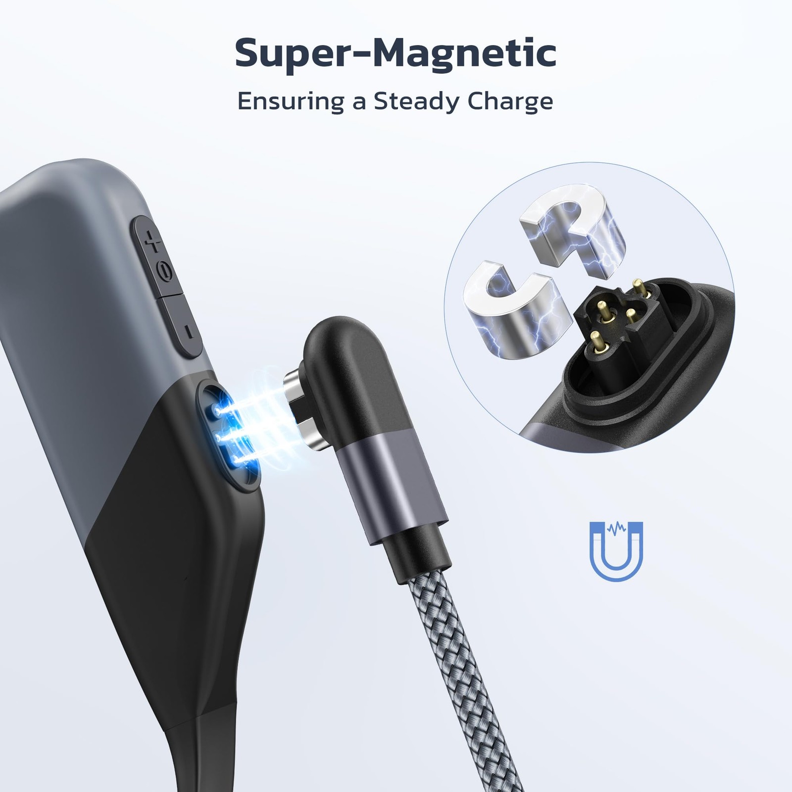 USB 4Pin Shokz OpenSwim S710 Charging Cable Adapter 2Pack