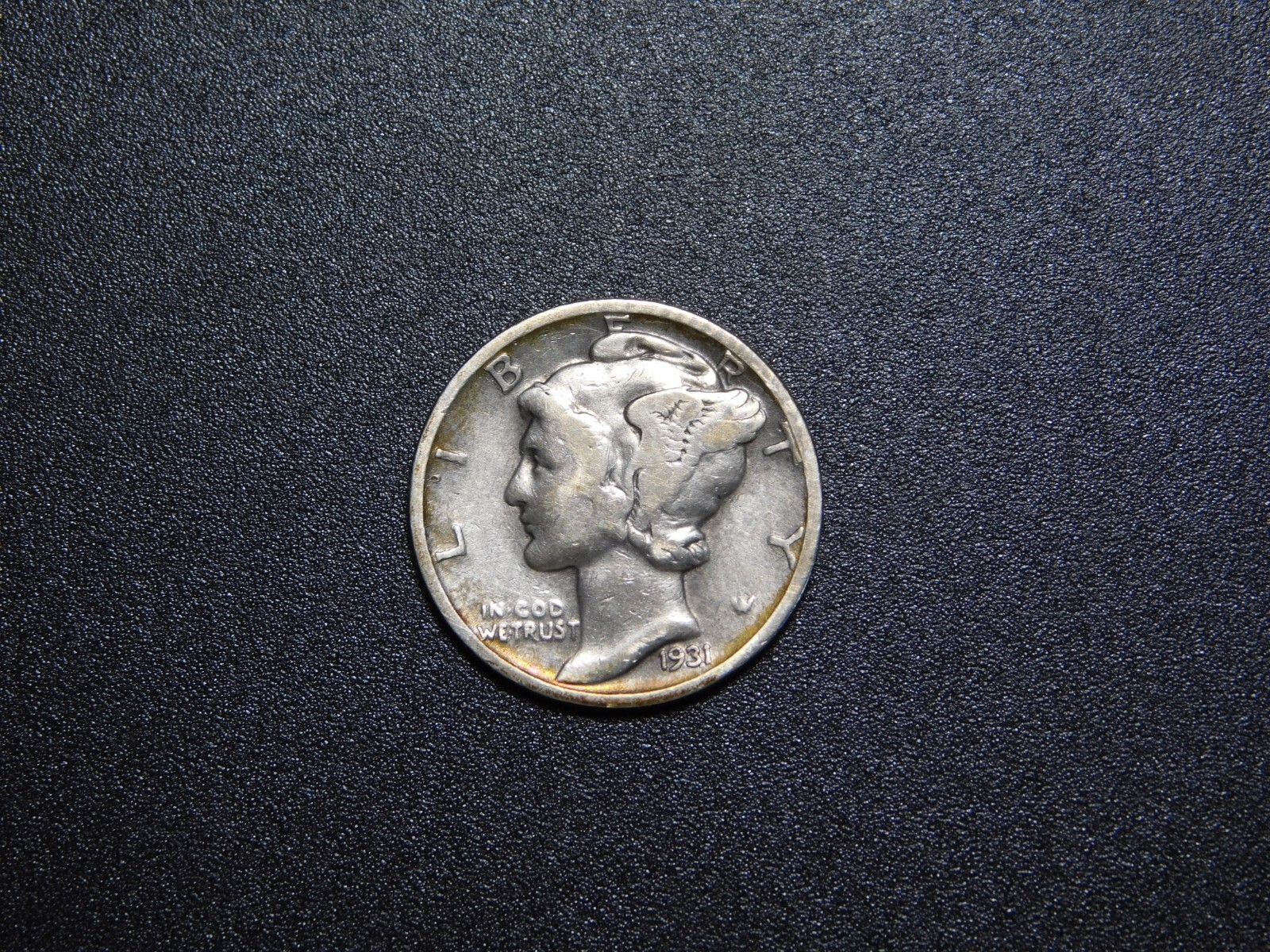 OLD SILVER  US COIN 1931 S  MERCURY DIME