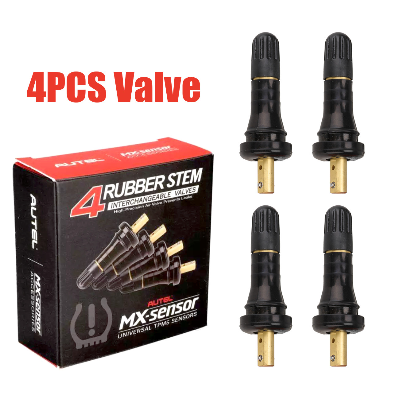 100PC Universal Autel MX-Sensor Sensor TPMS RVK Rubber Valve Stem Interchangable