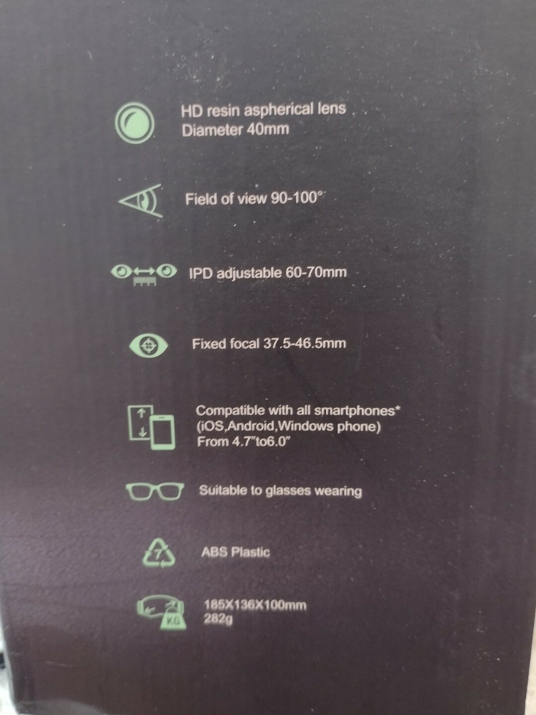 VR Shinecon Virtual Reality Glasses