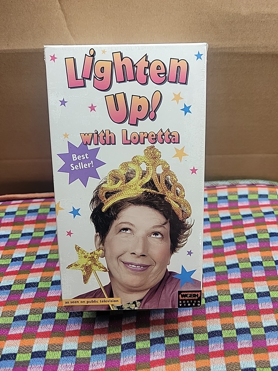 🎄LIGHTEN UP with LORETTA LAROCHE ‎VHS Factory Sealed /0825-1