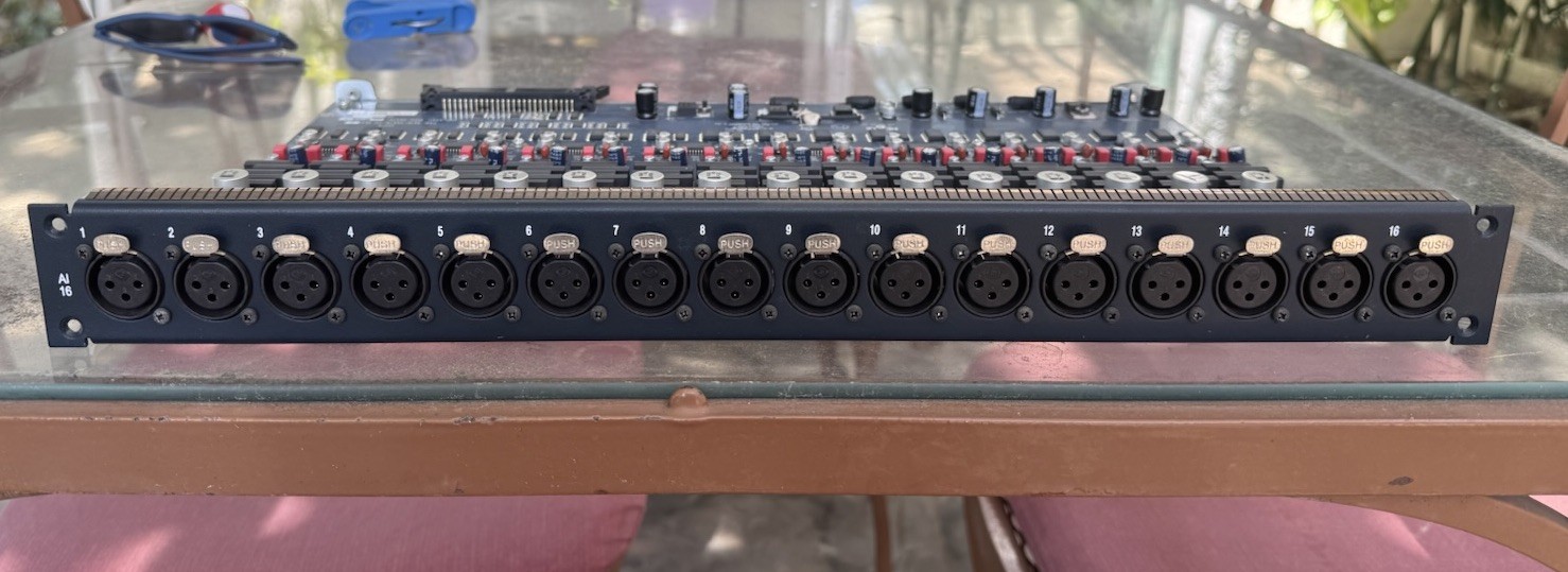 Avid Venue AI16 Input Card For Profile Mixrack Or Sc48