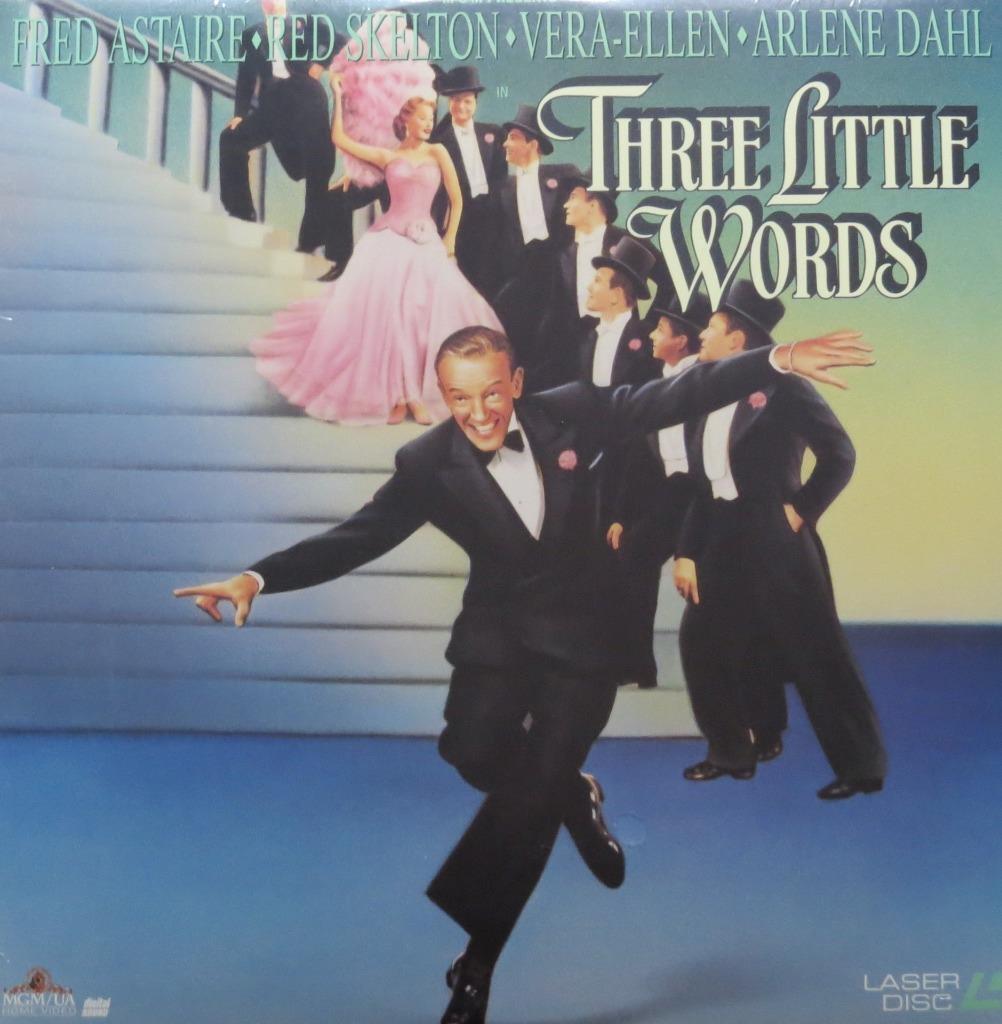 THREE LITTLE WORDS  LASERDISC  NEW