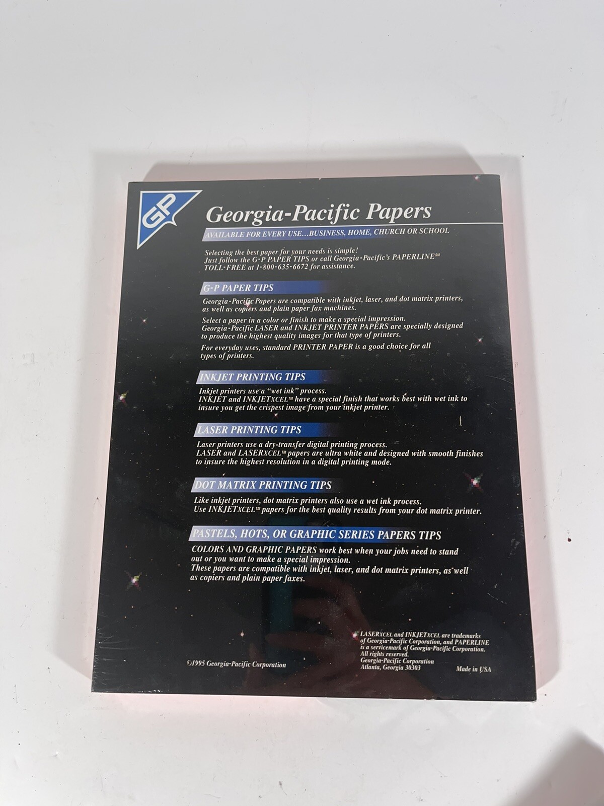 2 Pack (200 Sheets) Bright Fluorescent Neon Paper Print Signs Mango Red & Cherry
