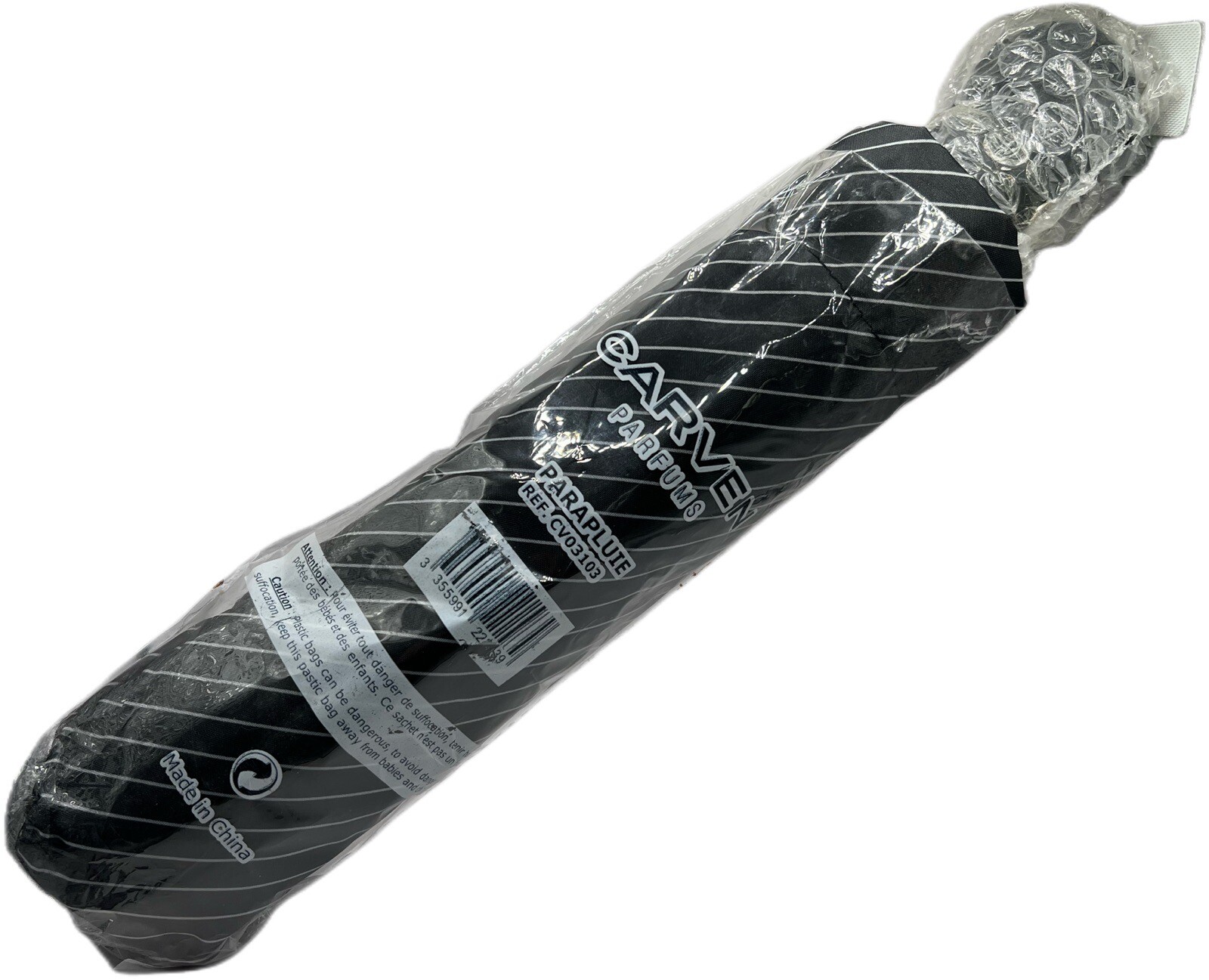 Carven-Parfums-Black/White Umbrella-AUTHENTIC-(NIB)