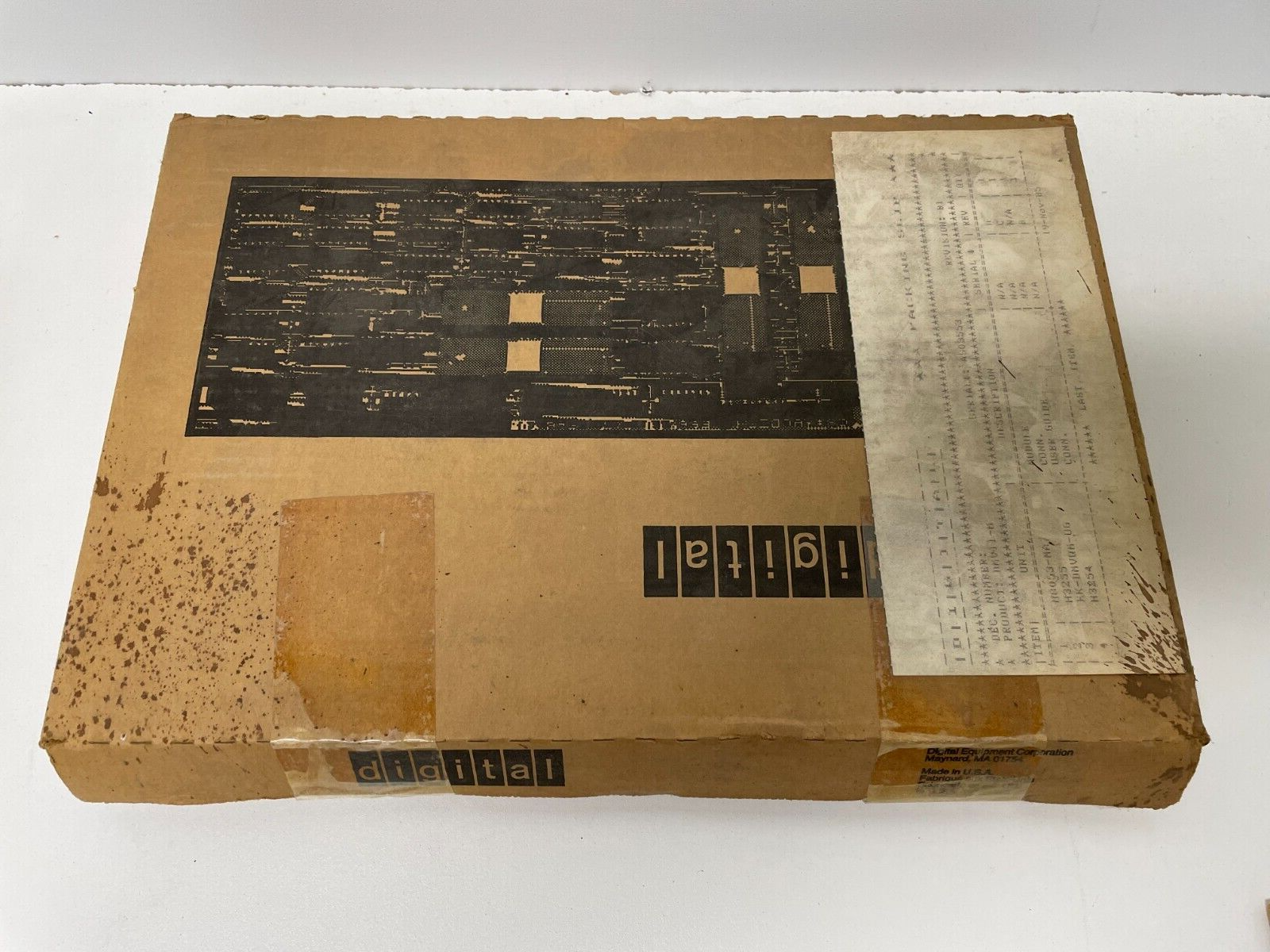 NEW Digital DEC DMV11 Microprogram Control Board M8053-MA + test connectors NOS