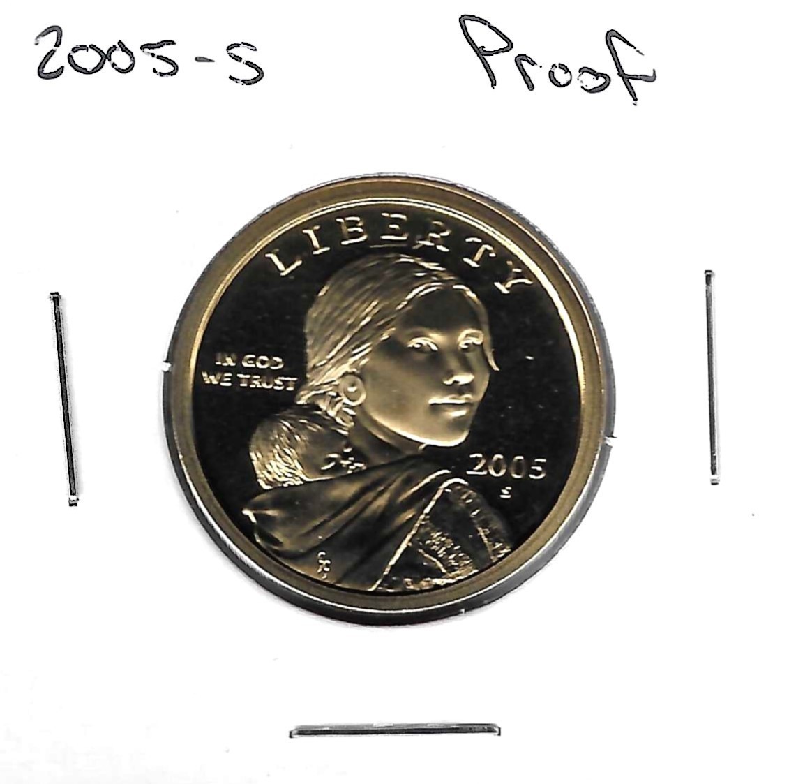 2005 S Proof Sacawagea/ Native American Dollar