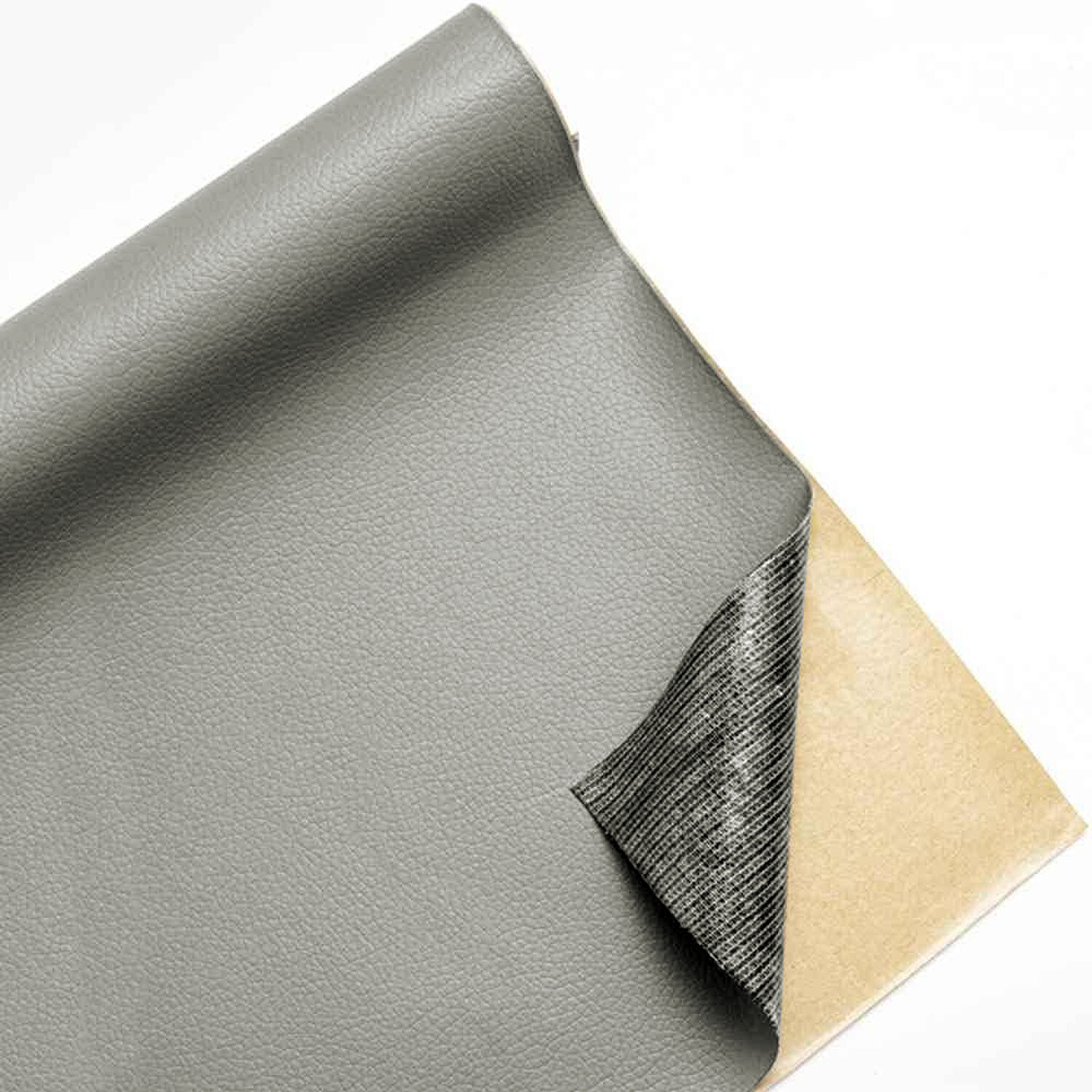 Durable Grey Self-Adhesive Leather Repair patch For Car Seats Sofa Jackets&more